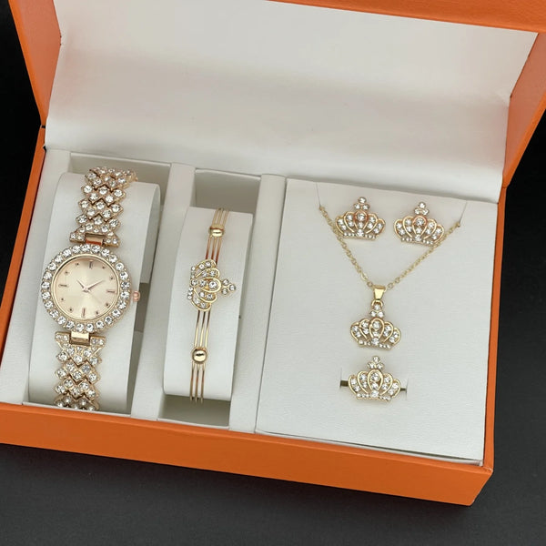 Watch For Women Watches 2025 Best Selling Products Luxury Watch Luxury Brand Reloj Mujer Watch Bracelet Set Diamond Steel Band