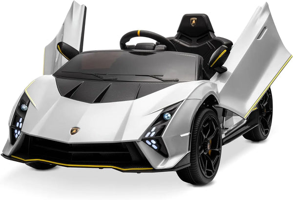 12v Ride On Car, Licensed Autentica Limited Edition Electric Vehicle Toy for Kid & Toddler, Battery Powered Sports Car w/2 Speed